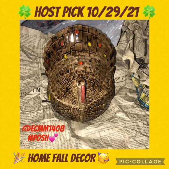 Other - Turkey cookie jar Vintage 💕